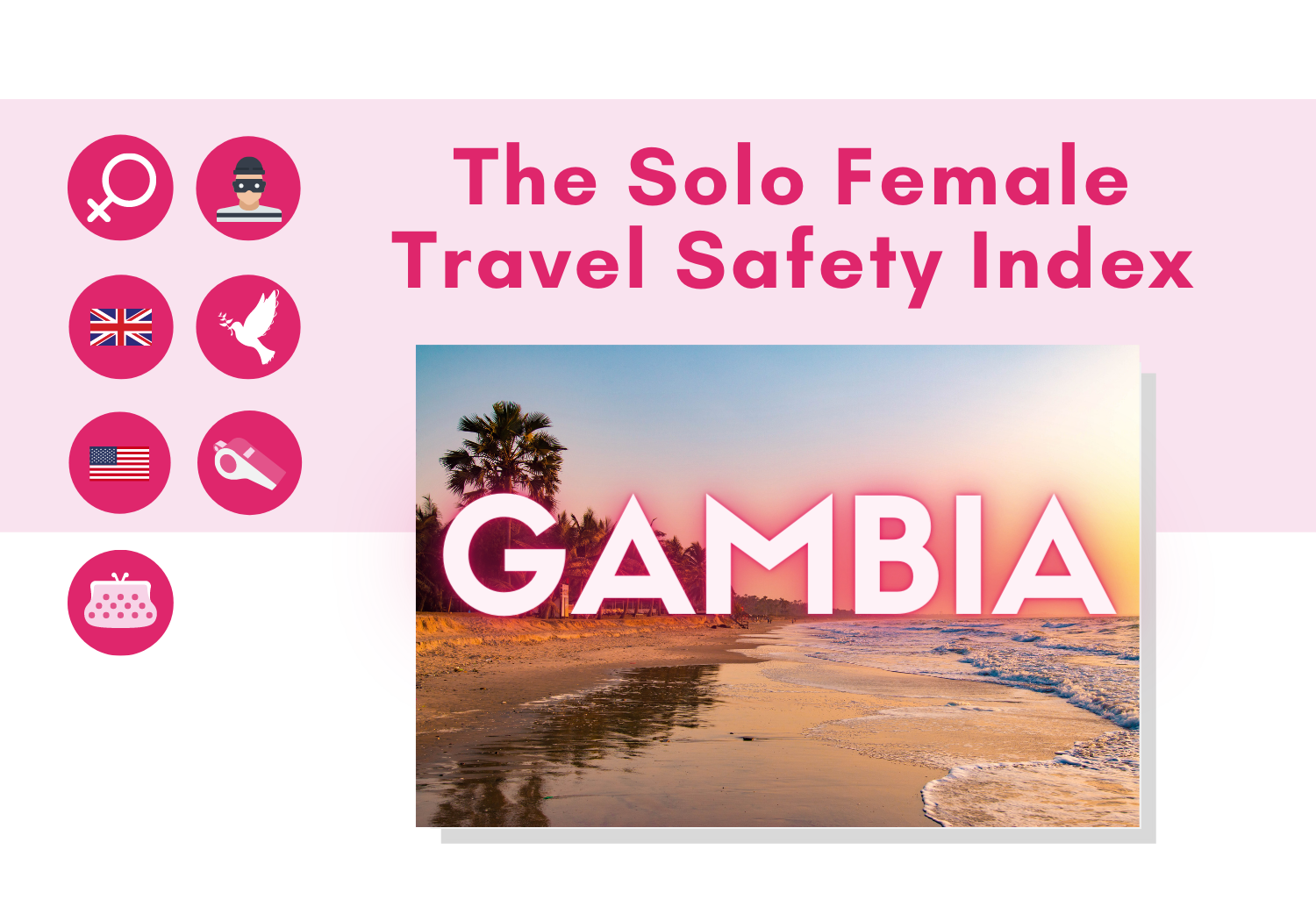 Solo female travel safety in Gambia