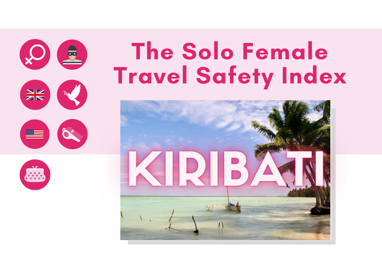 Solo female travel safety in Kiribati