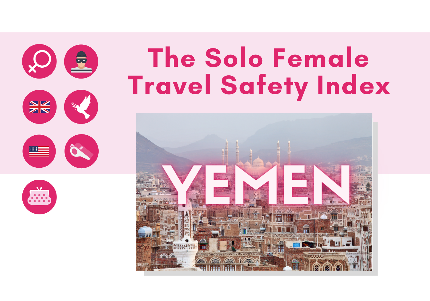 Solo female travel safety in Yemen