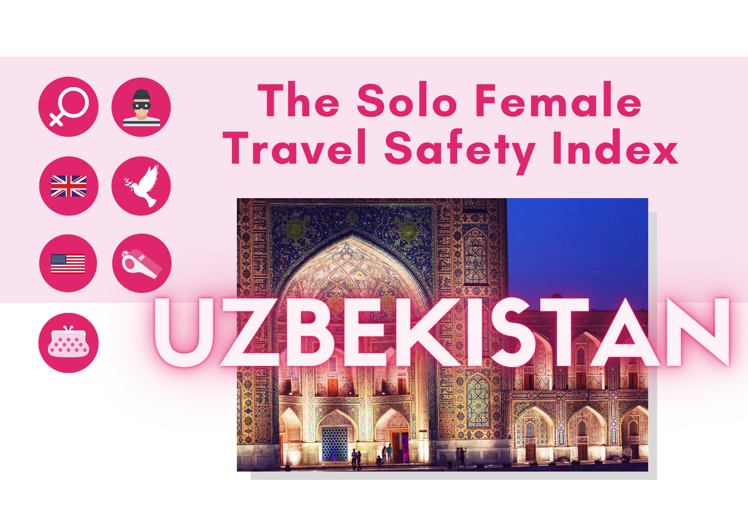 Solo female travel safety in Uzbekistan