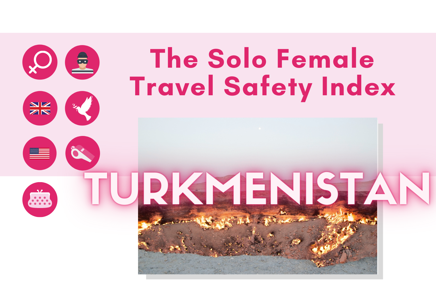 Solo female travel safety in Turkmenistan