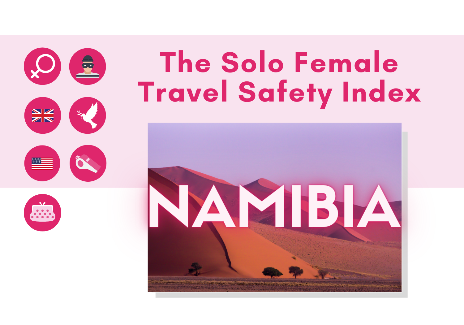 Solo female travel safety in Namibia