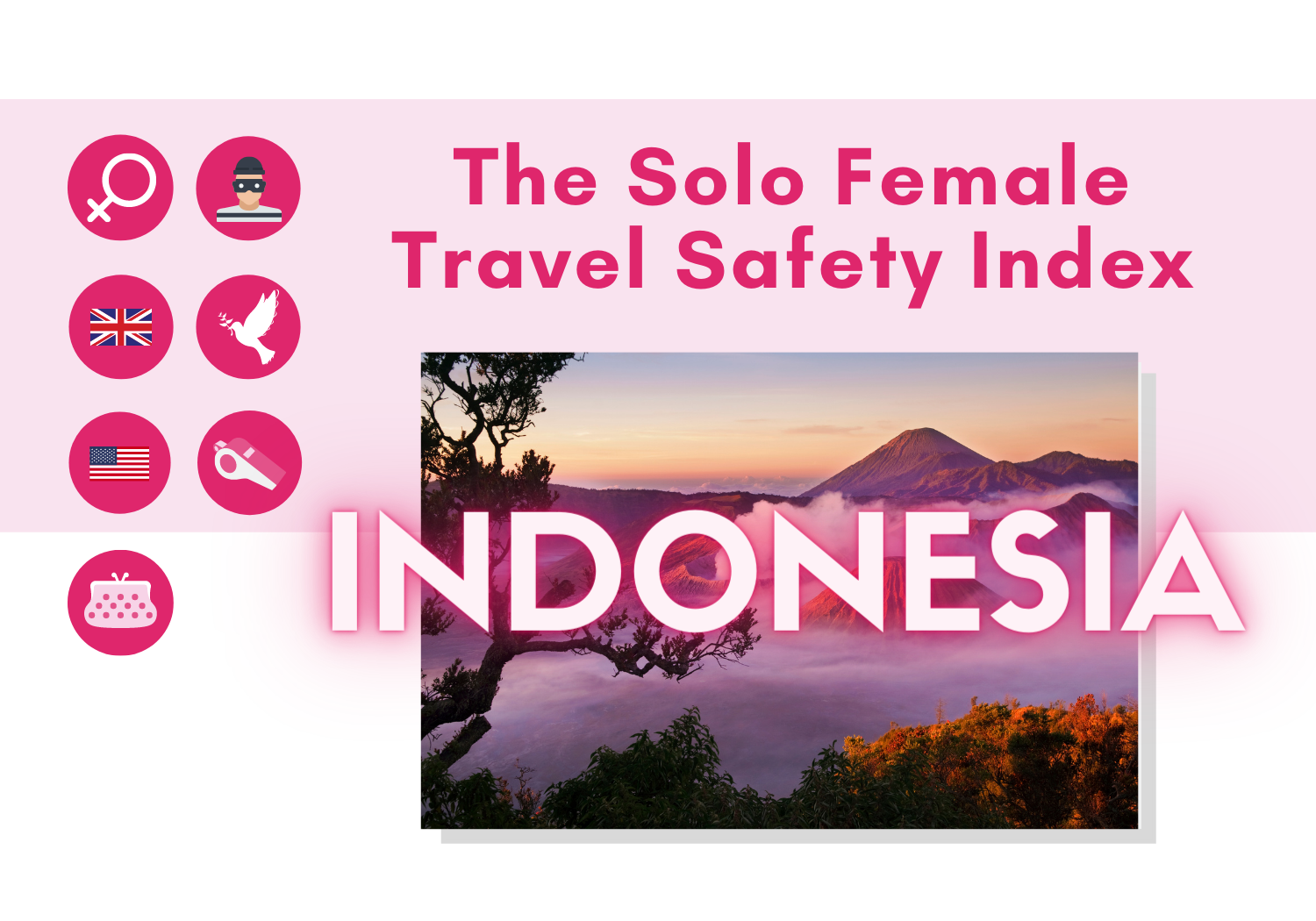 Solo female travel safety in Indonesia