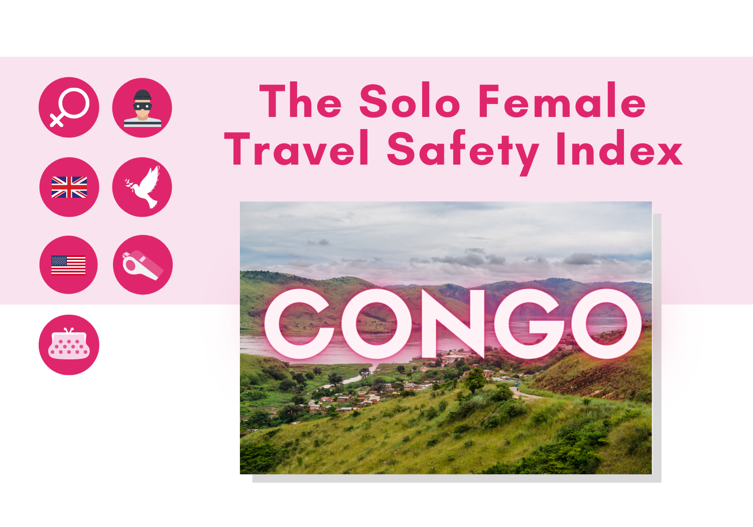 Solo female travel safety in Congo