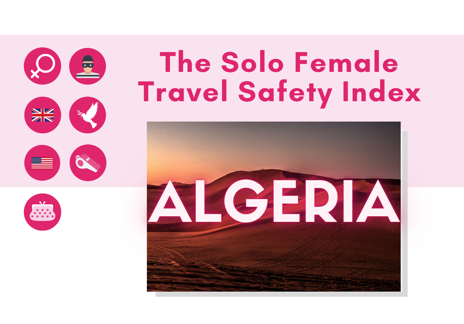 Solo female travel safety in Algeria