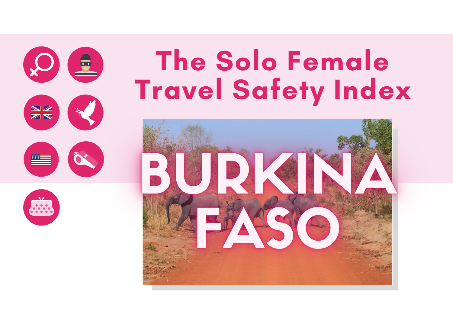 Solo female travel safety in Burkina Faso